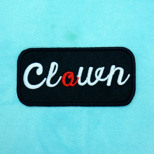 Clown Name Tag Patch