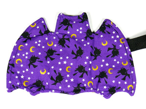 Flying Witch Moon and Stars Bat Pouch