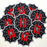 13 Lucky Spiderweb Patch