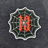 13 Lucky Spiderweb Patch