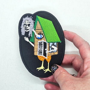 Baba Yaga Witch House Patch