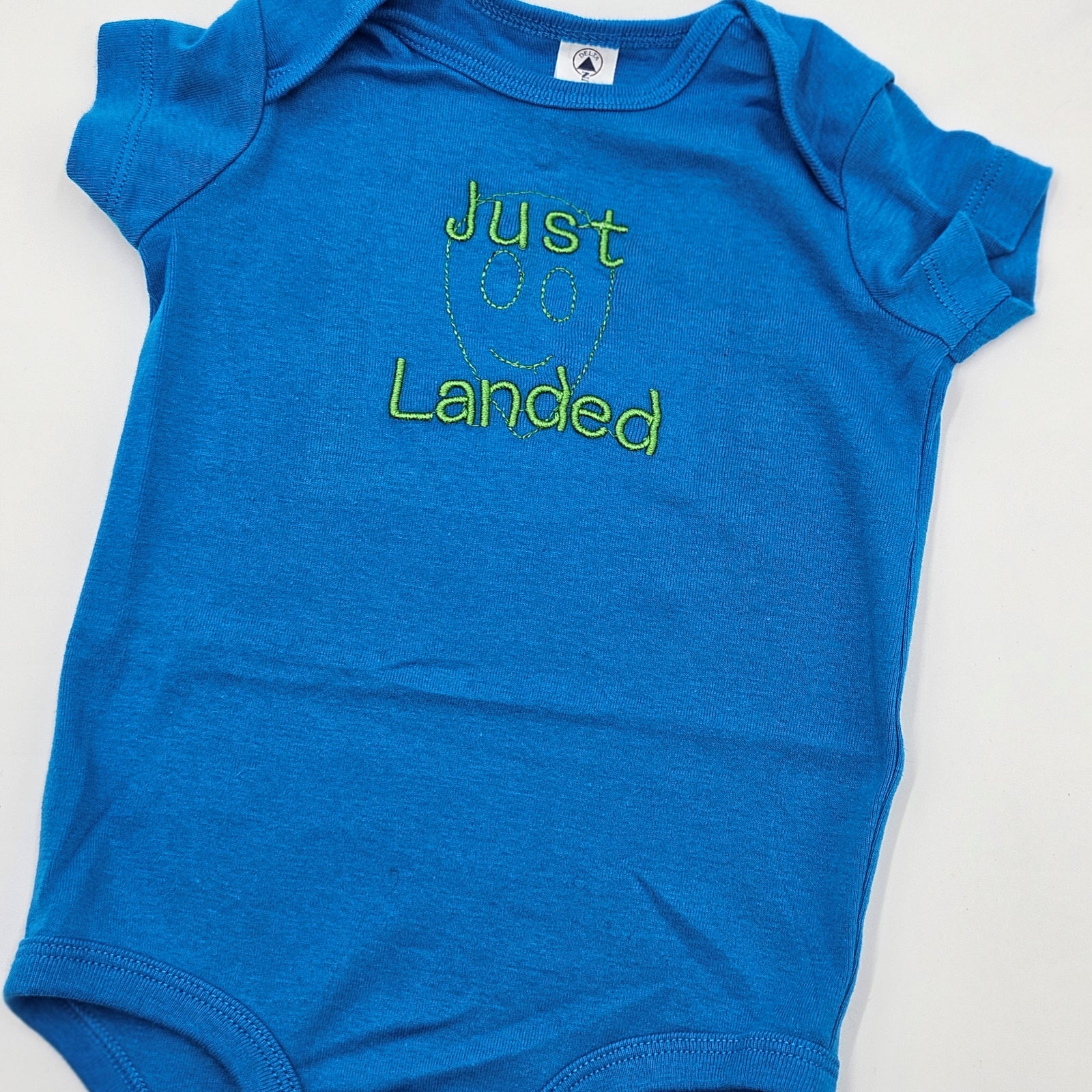 Just Landed Alien Baby Onesie Bodysuit