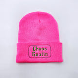 Chaos Goblin in PINK Beanie
