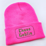Chaos Goblin in PINK Beanie