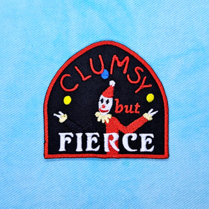 Clumsy but Fierce Clown Patch