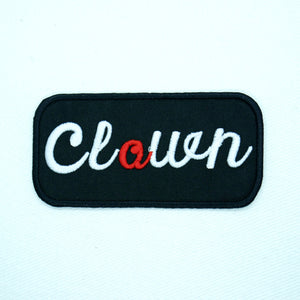 Clown Name Tag Patch