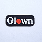 Clown Name Tag Iron On Patch