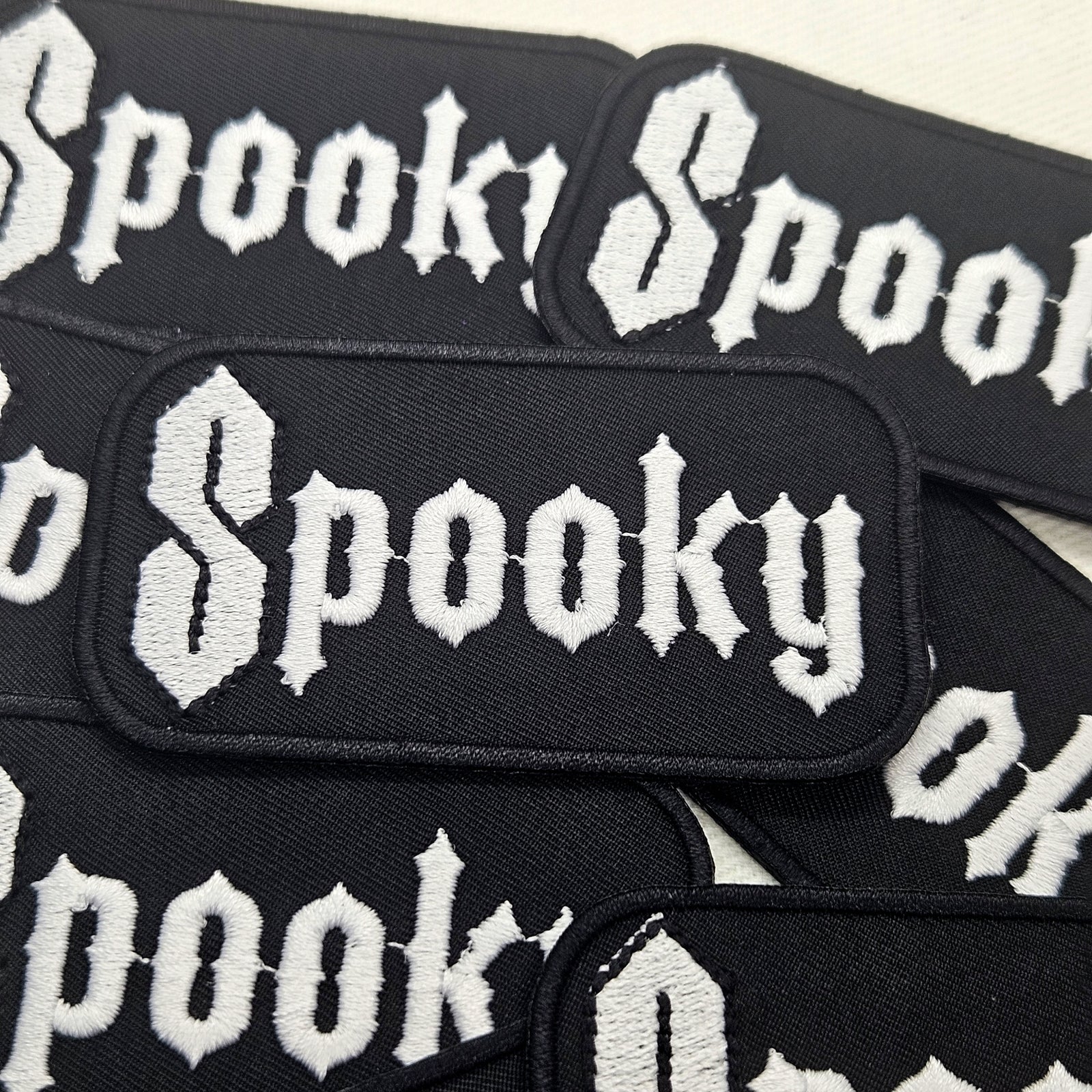 Cool S Spooky Name tag Patch