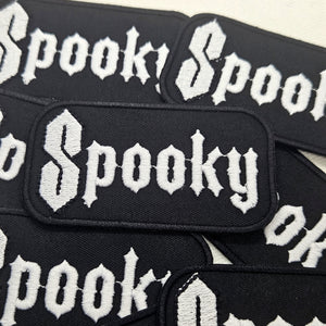 Cool S Spooky Name tag Patch