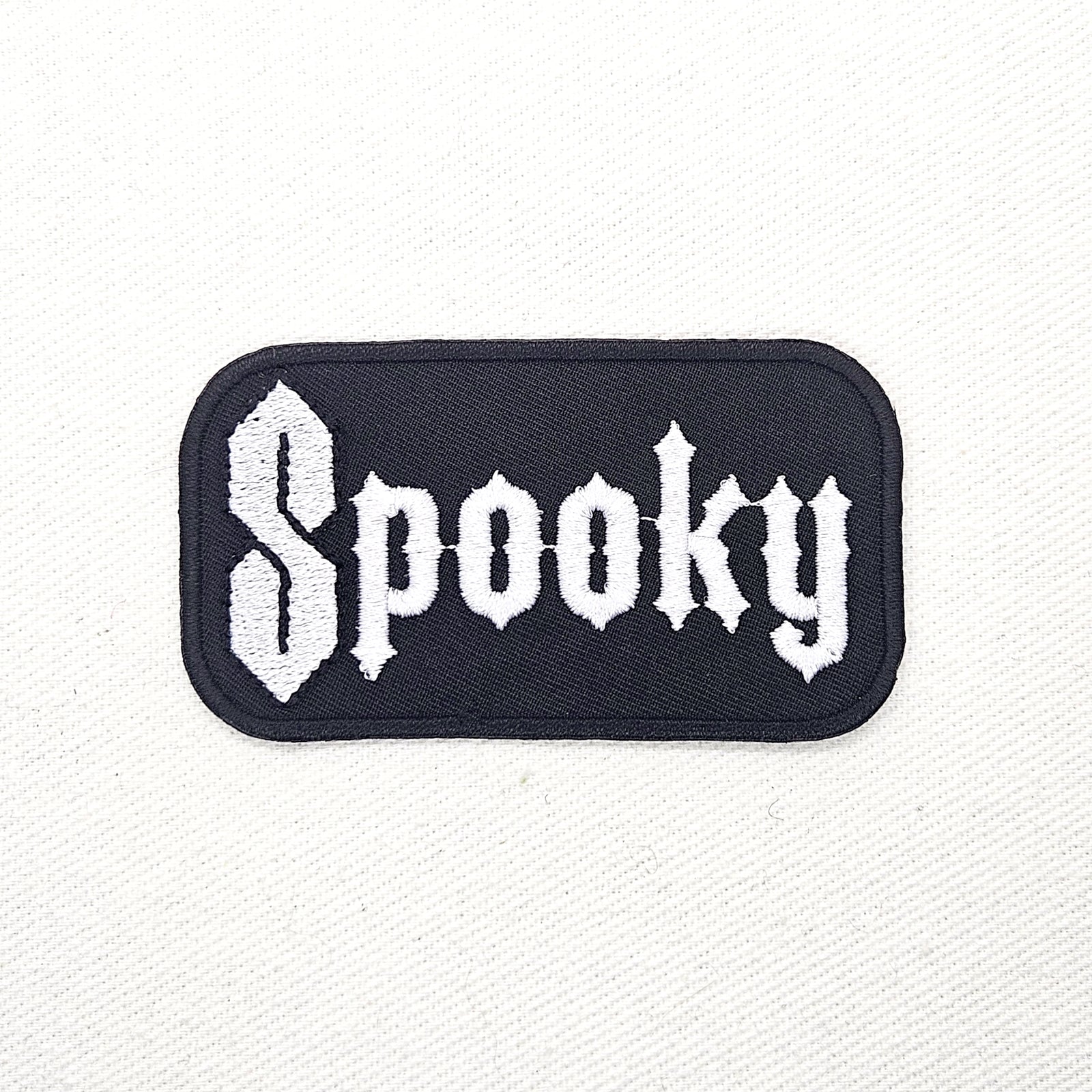 Cool S Spooky Name tag Patch