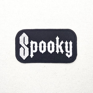 Cool S Spooky Name tag Patch