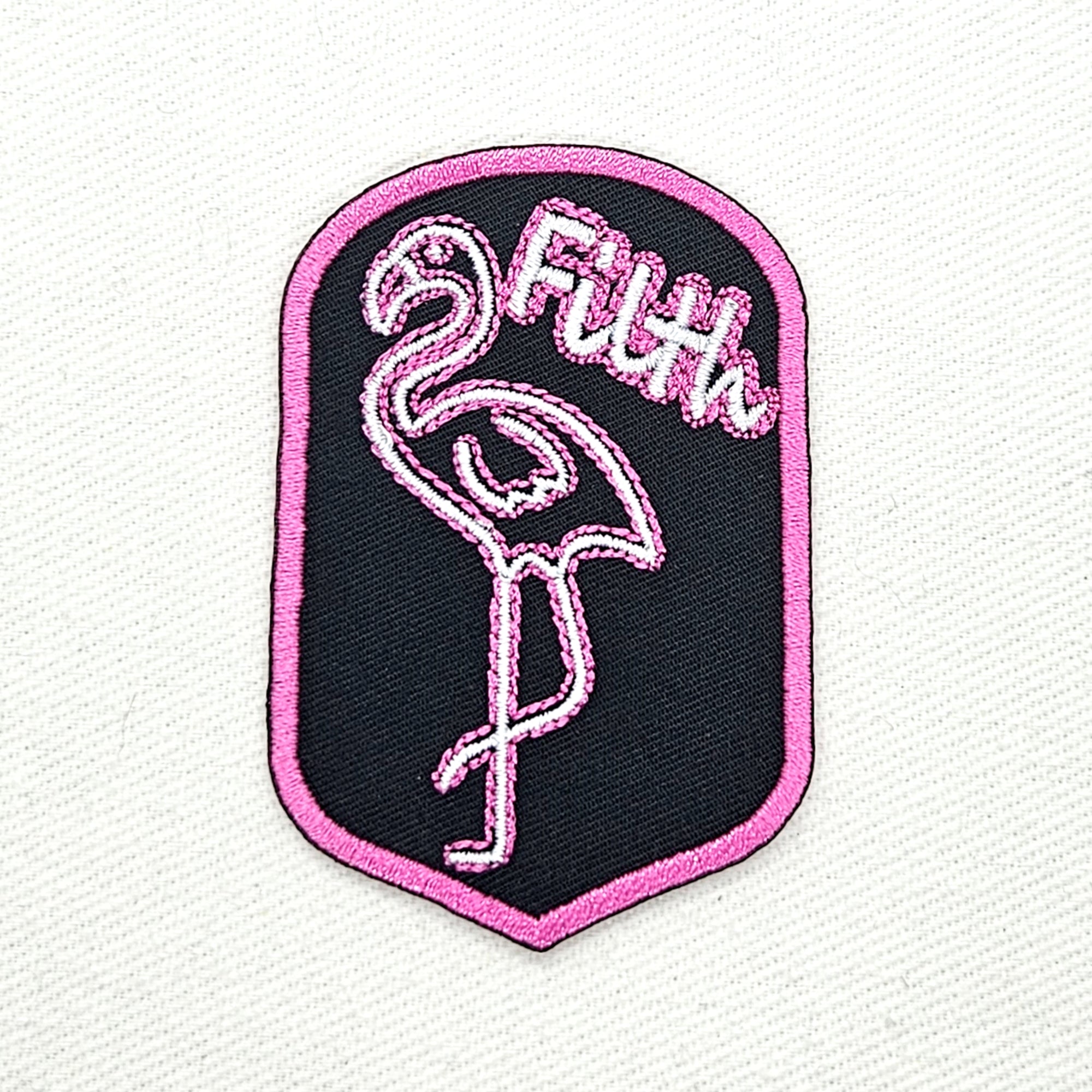 Filthy Pink Flamingo Patch