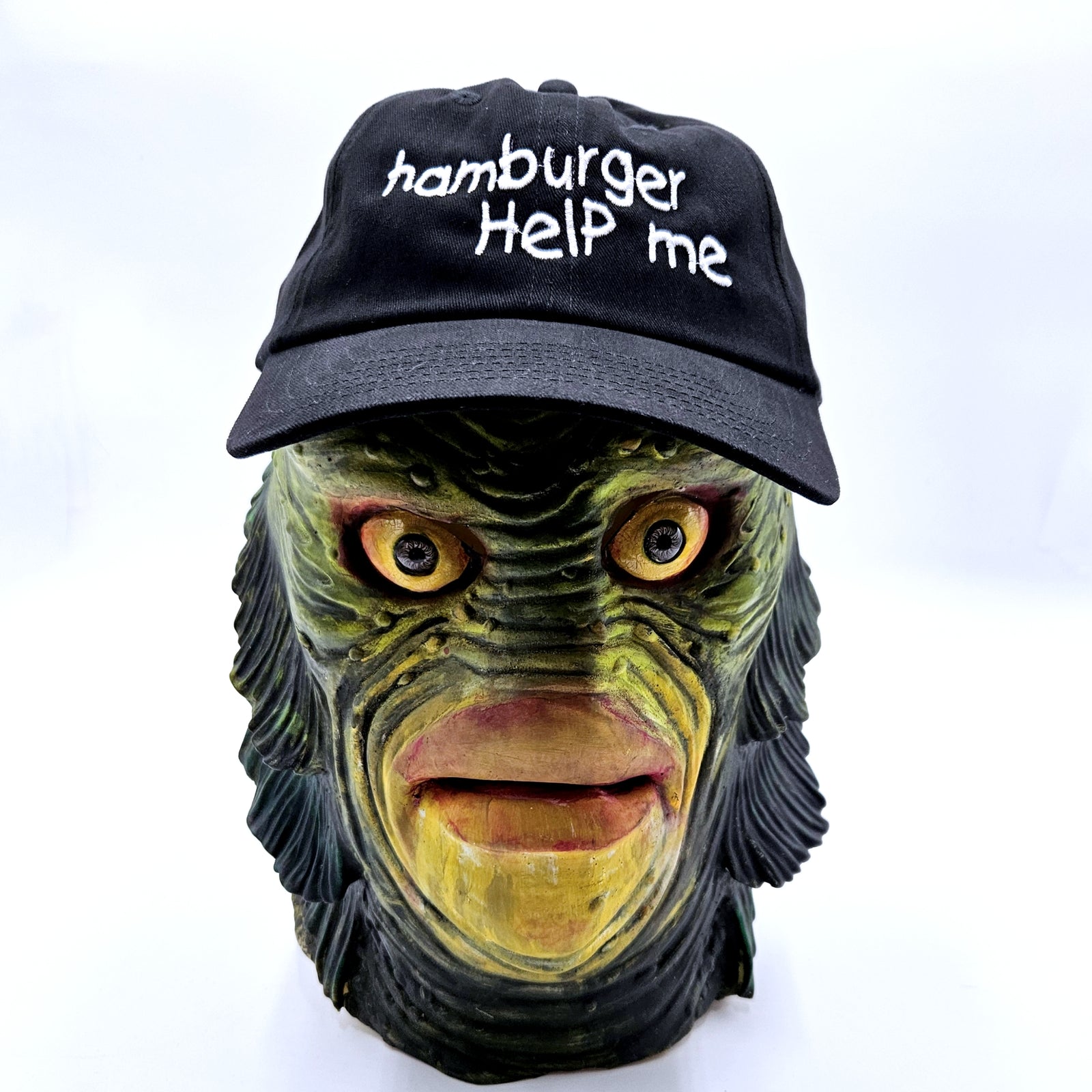 Hamburger Help Me Dad Hat