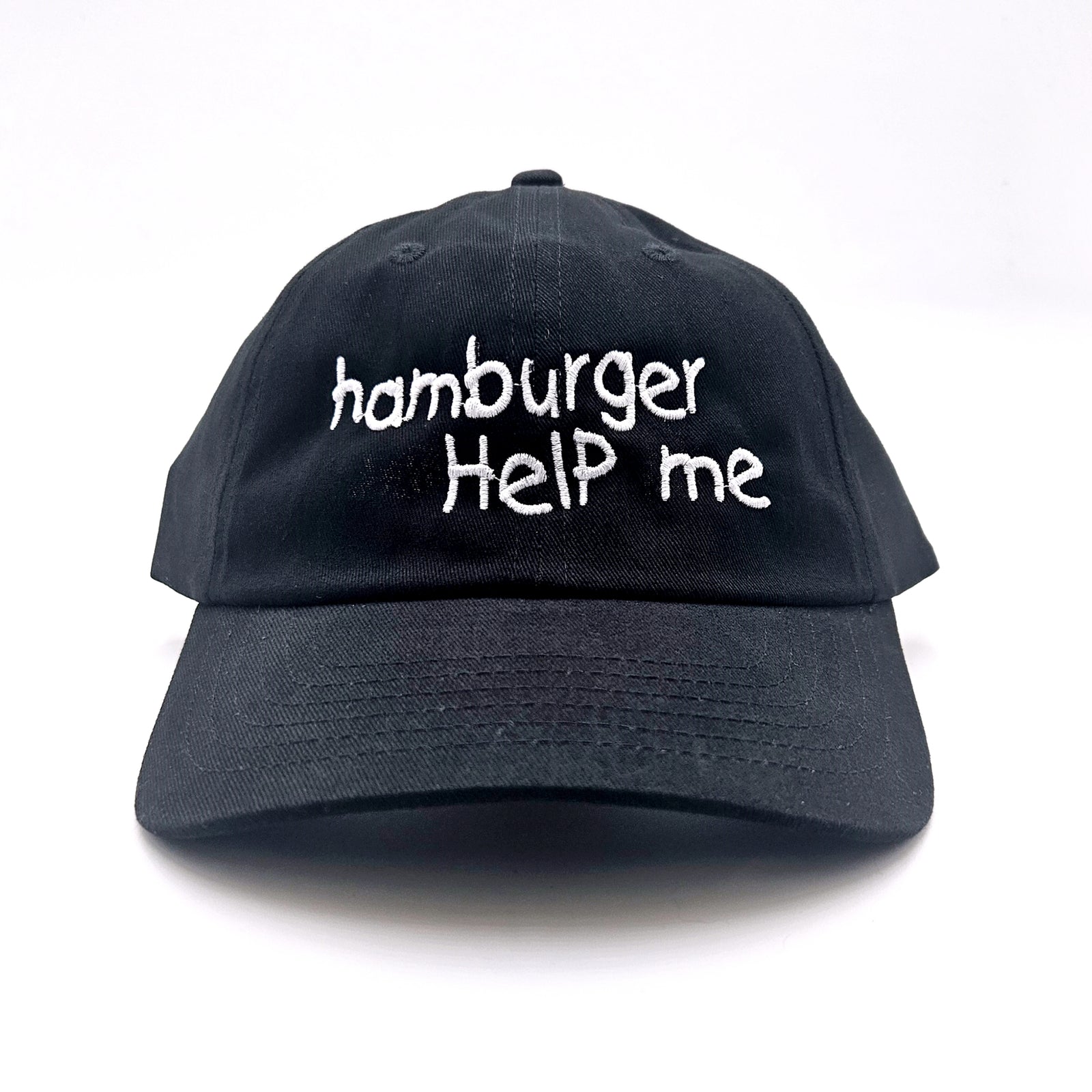Hamburger Help Me Dad Hat