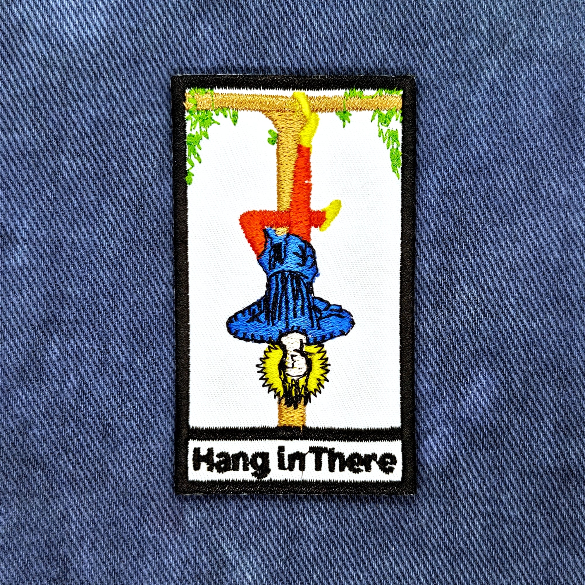 Hang in There Hanging Man Patch