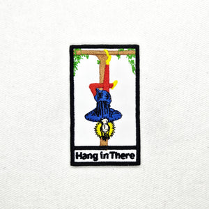 Hang in There Hanging Man Patch