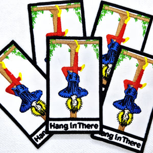 Hang in There Hanging Man Patch