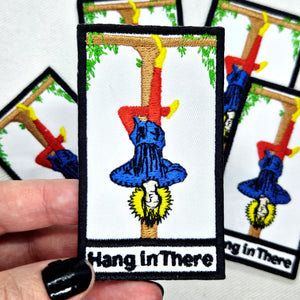 Hang in There Hanging Man Patch