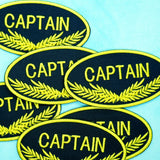 Captain Name Tag Patch