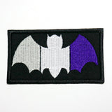 Spooky Pride Bat Iron on Patch