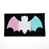 Spooky Pride Bat Iron on Patch