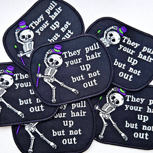 Skeletons Pull Your Hair Patch