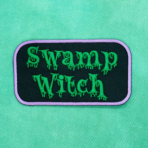 Swamp Witch Name Tag Patch