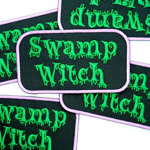 Swamp Witch Name Tag Patch