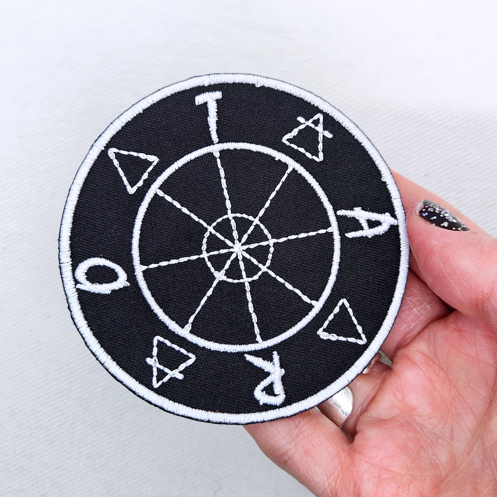 Tarot Wheel of Fortune Elemental Patch