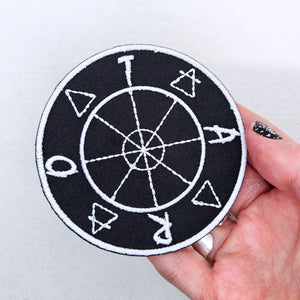 Tarot Wheel of Fortune Elemental Patch