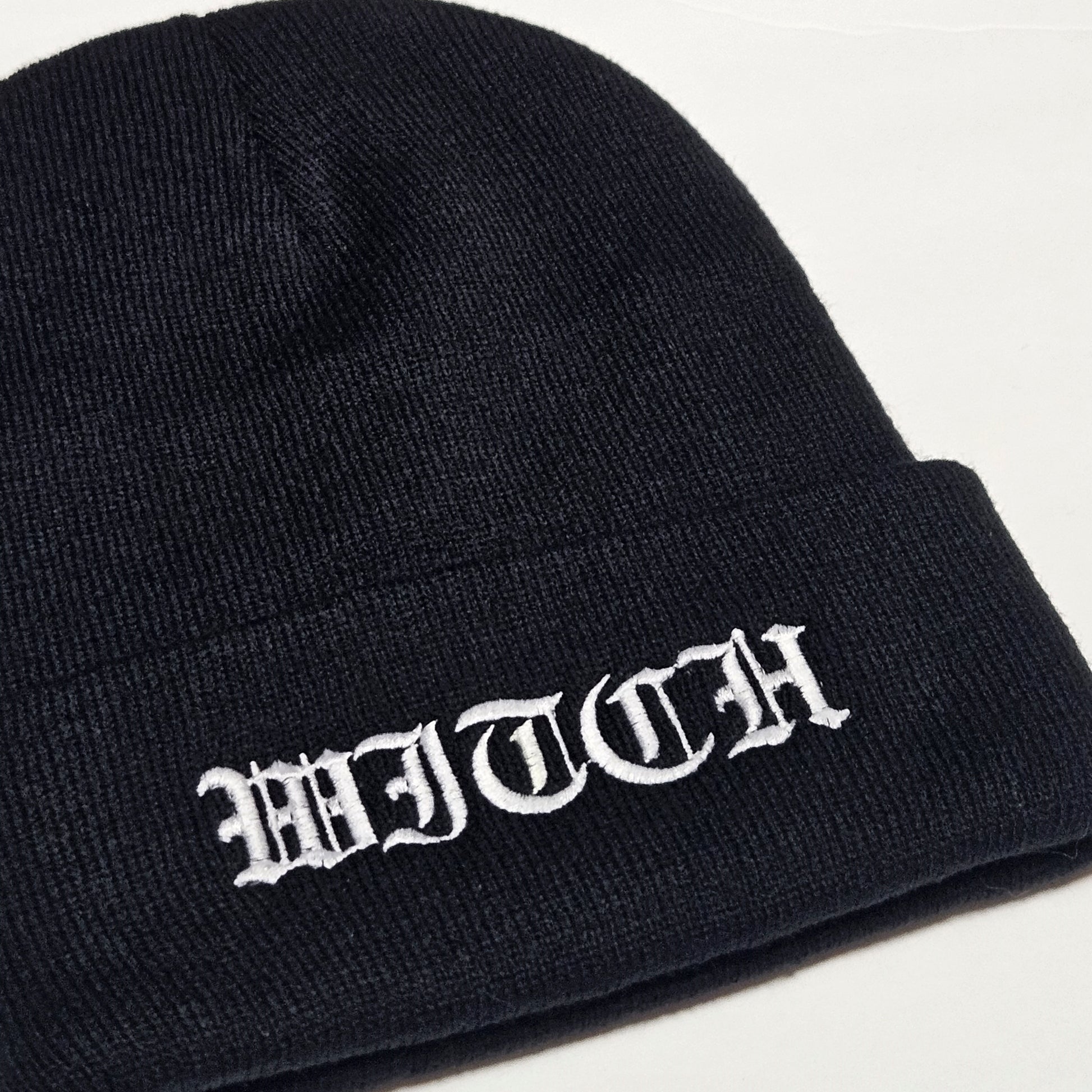 Witch Gothic Beanie Winter Cap Junkyard Witch