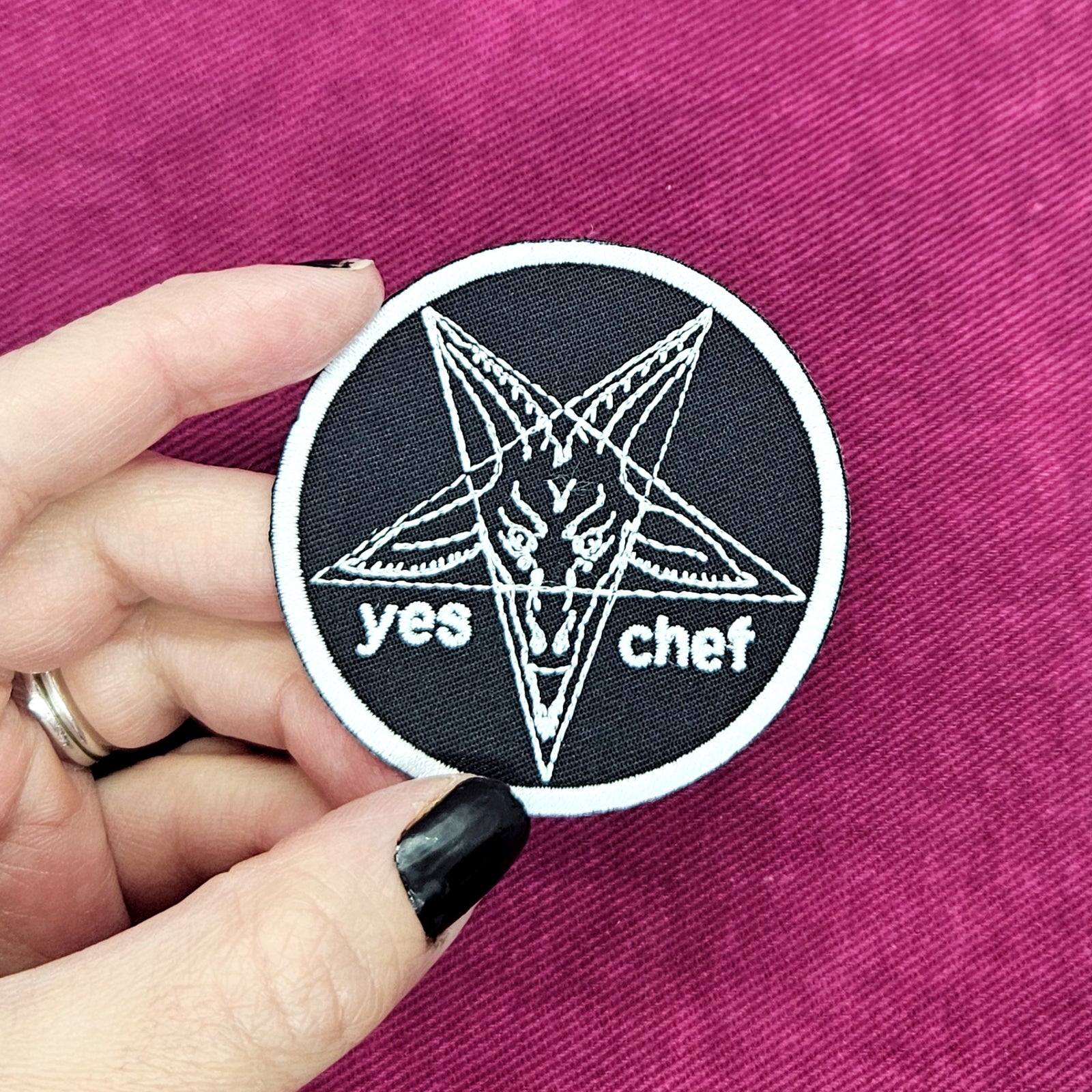 Yes Chef Baphomet Patch