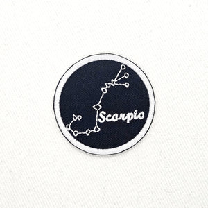 Zodiac Celestial Astrological Sign Patch