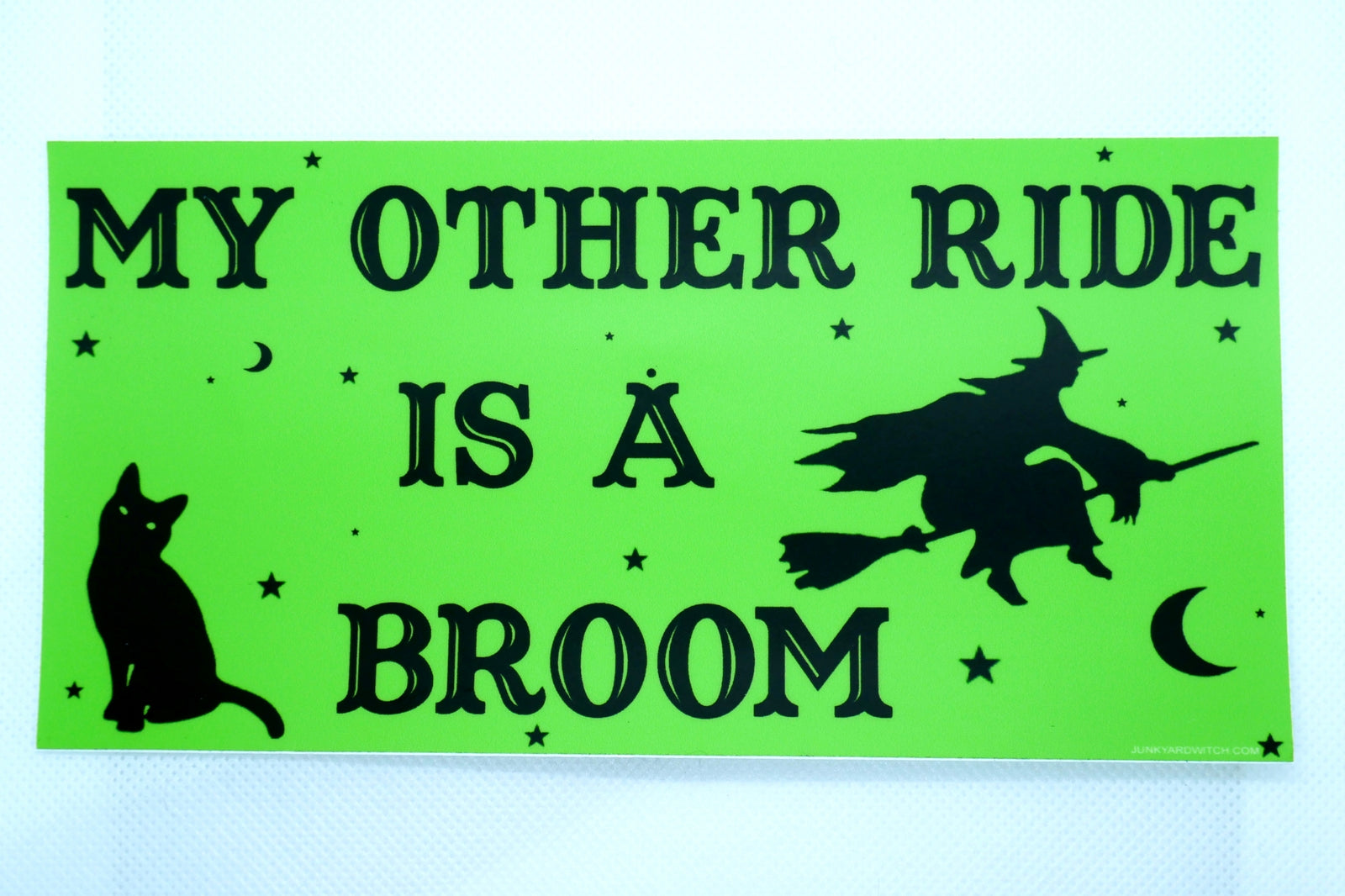 My Other Ride is a Broom Bumper Sticker