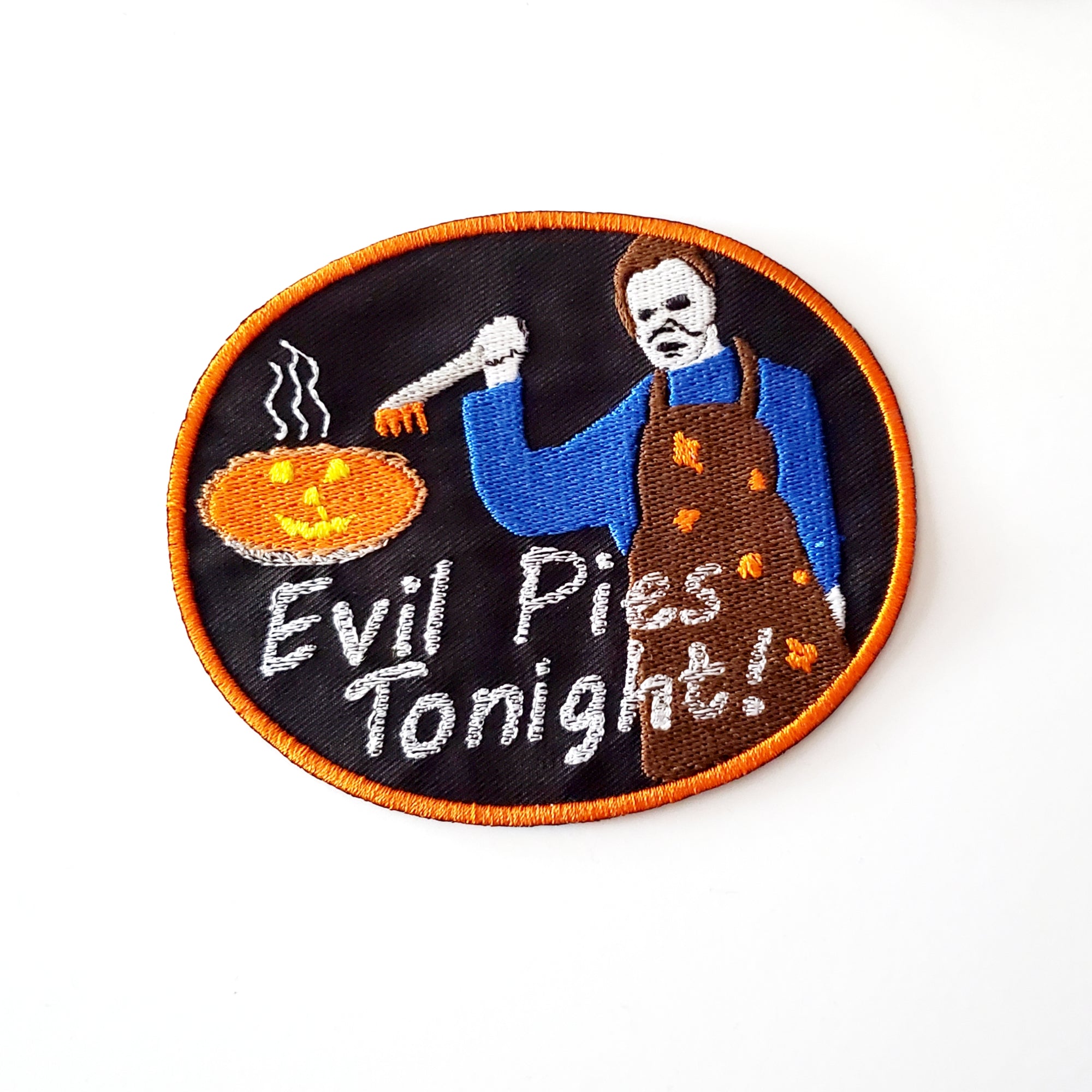 Evil Pies Tonight! Iron On Patch