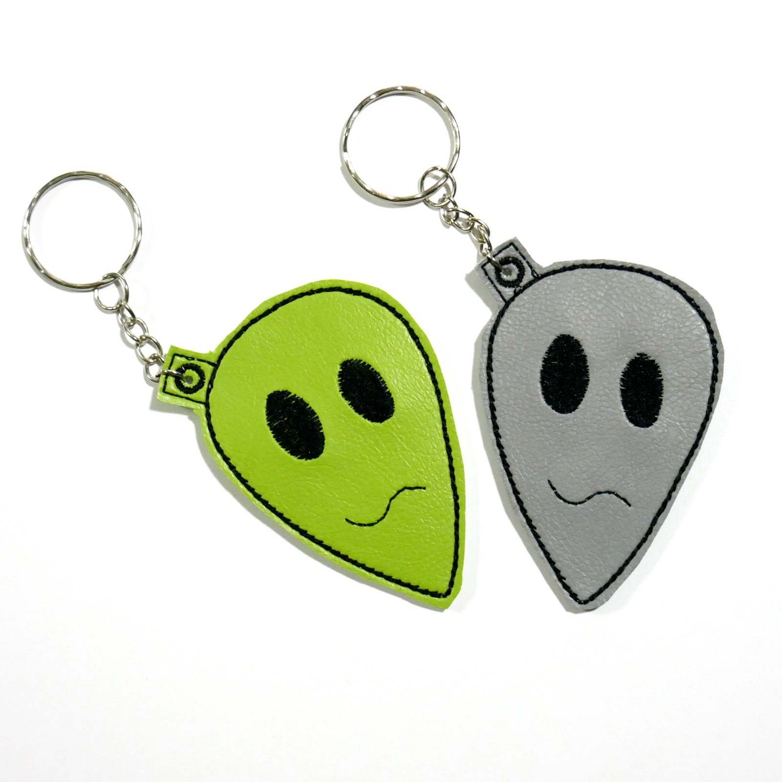 Space Alien Keychain