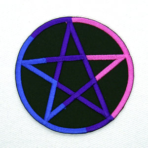 Bi Pride Pentagram Patch