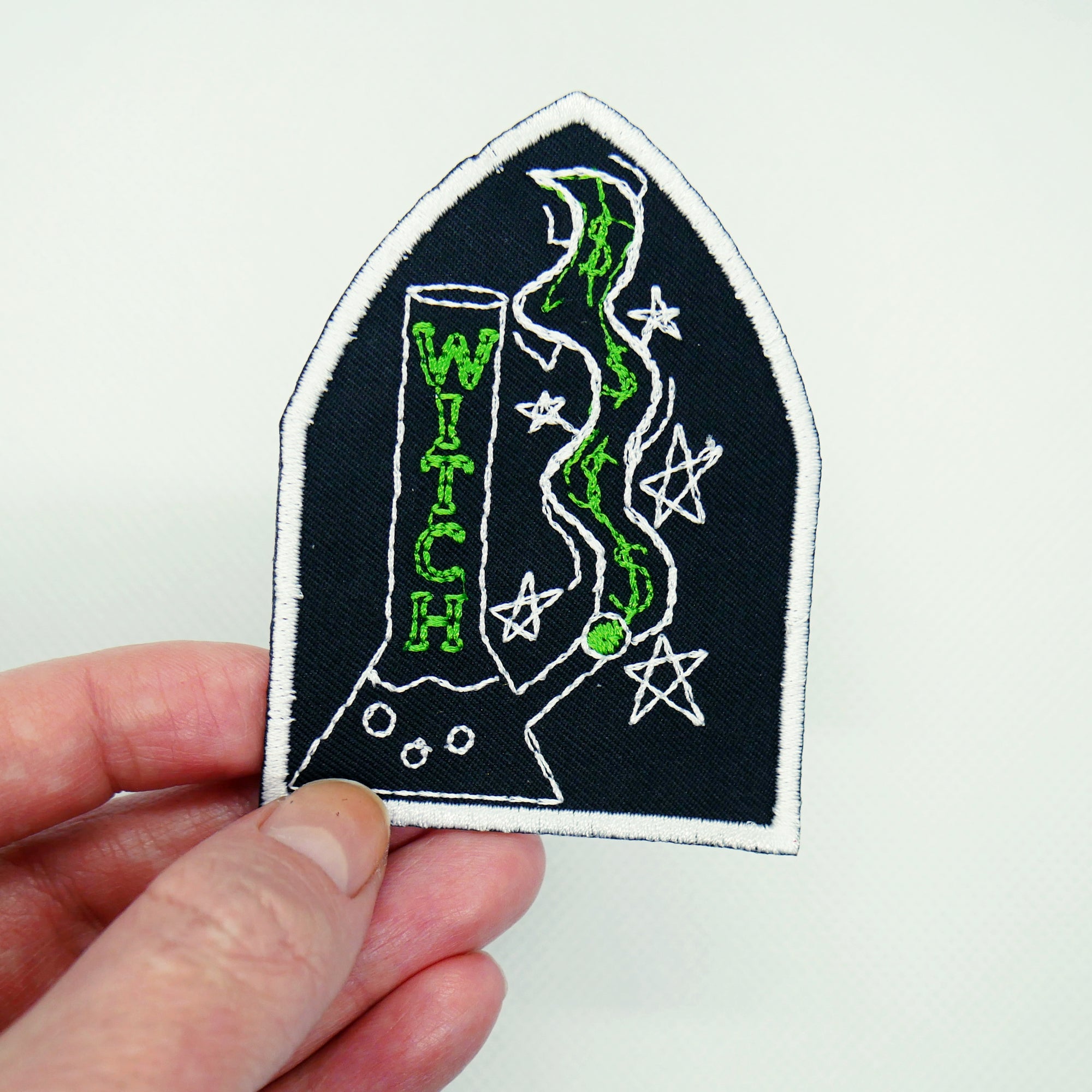 "Green" Witch Stoner Patch