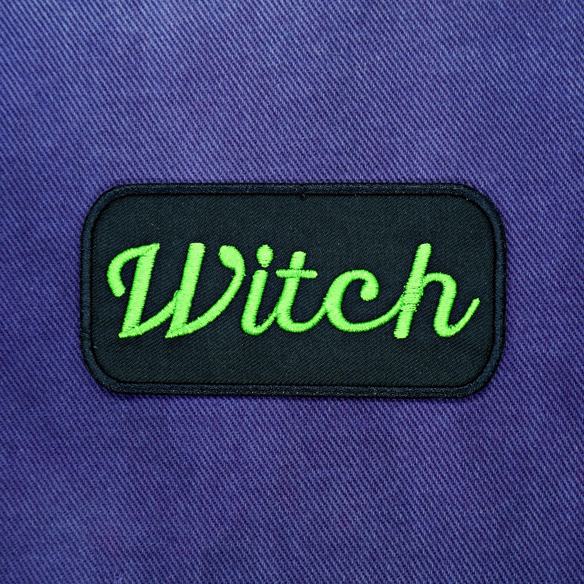 Witch Name Tag Patch