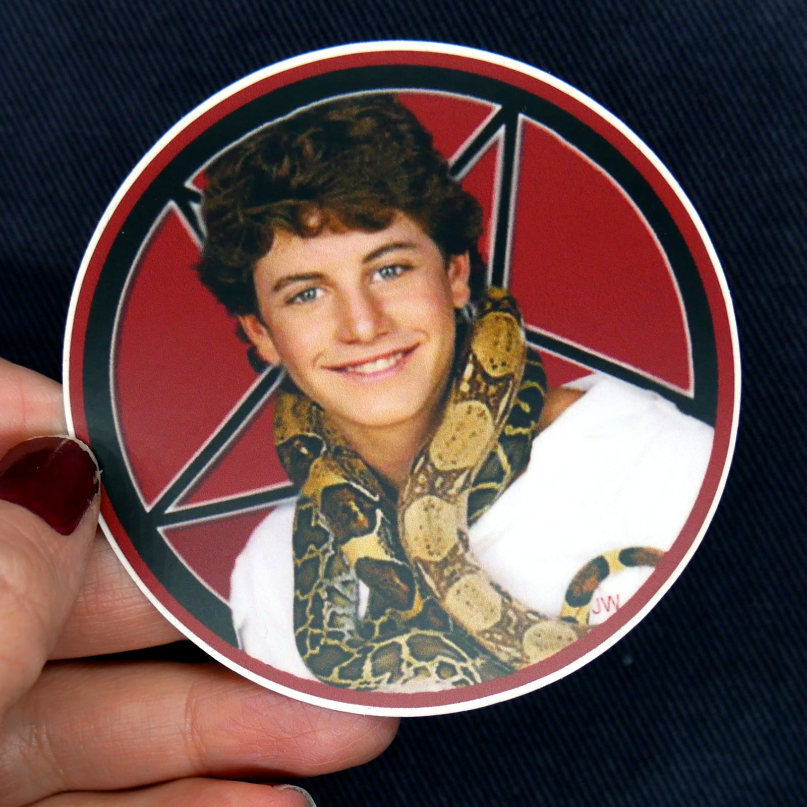 Devilish Kirk Sticker