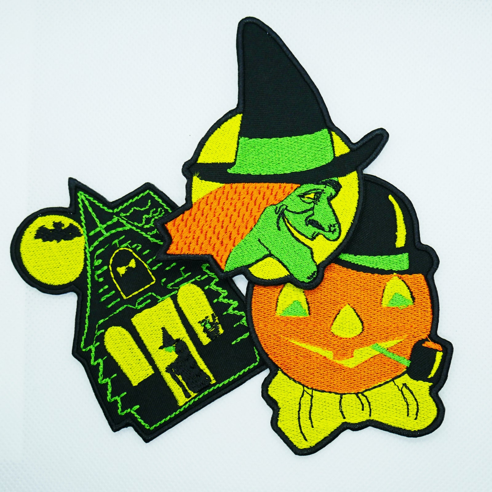 Vintage Inspired Halloween Patch Set