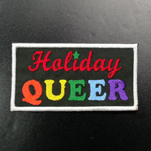 queer rainbow patch