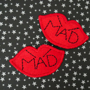 angry radical feminist patch