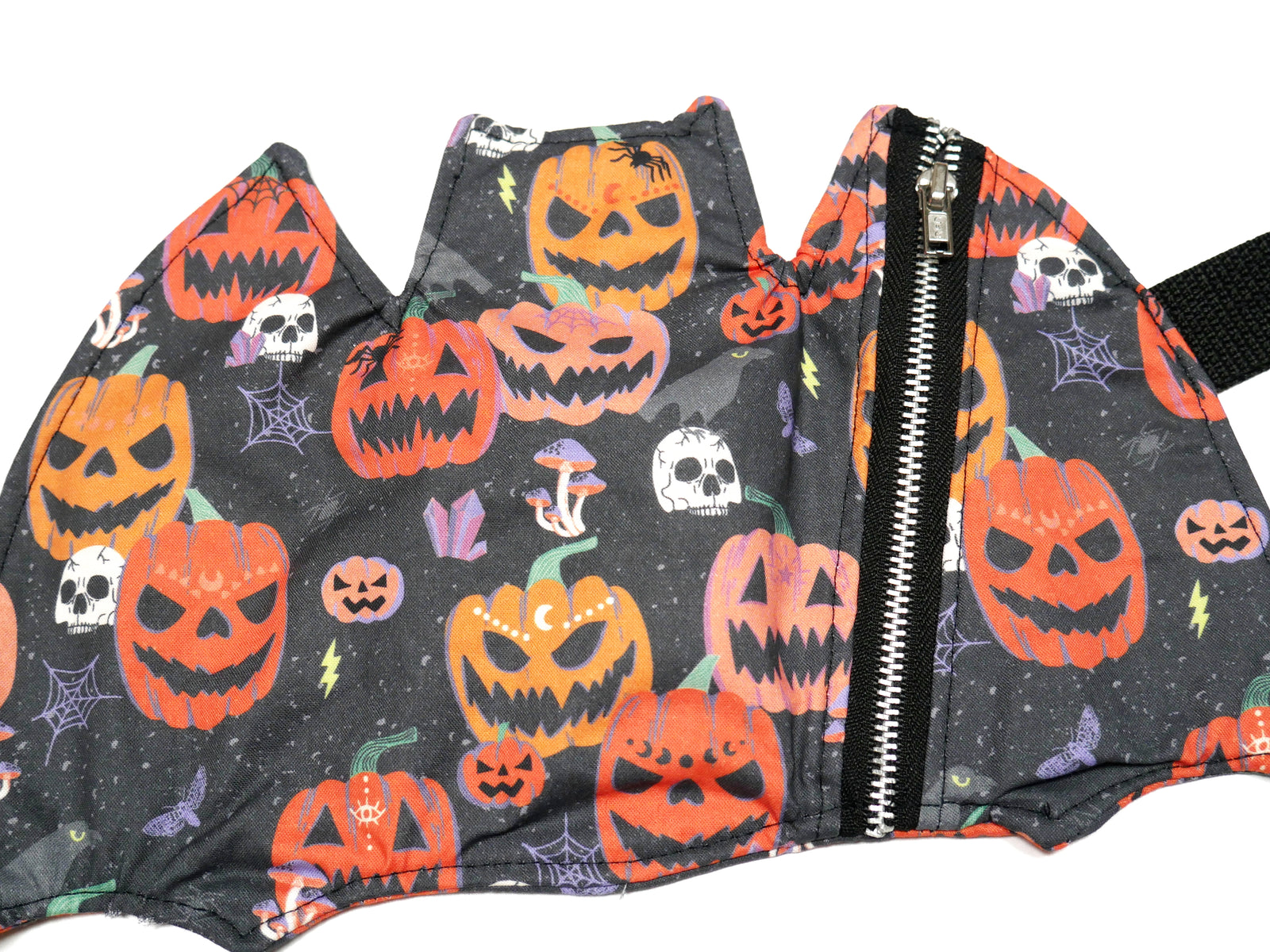 Pumpkins Spooky Night Out Bat Pouch