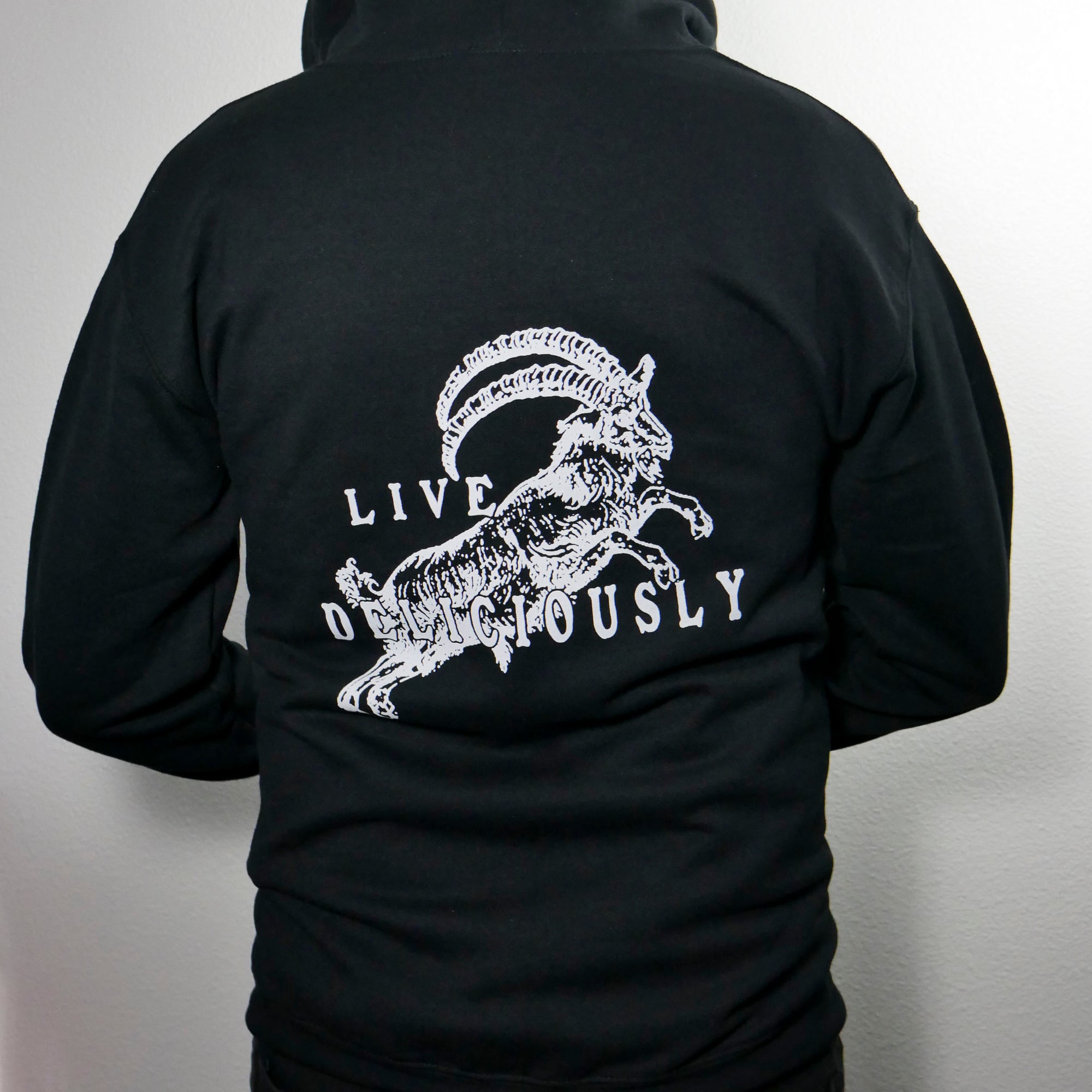 Live Deliciously Witch Hoodie