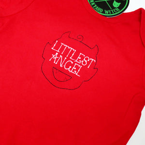 Littlest Angel Devil Baby Tee Bodysuit