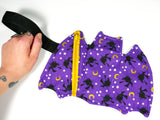 Flying Witch Moon and Stars Bat Pouch
