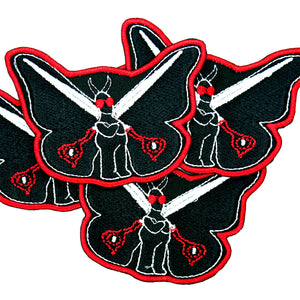 Mothman Embroidered Patch