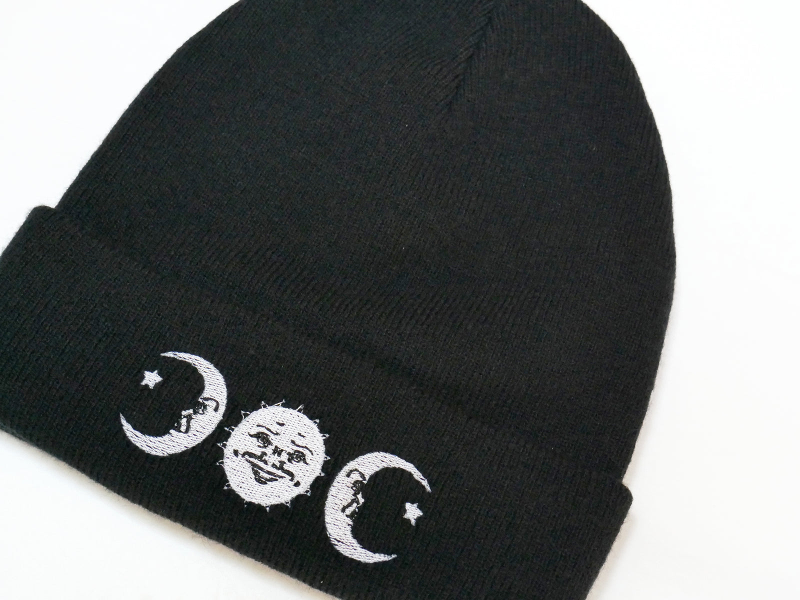 Ouija Sun + Moon Beanie