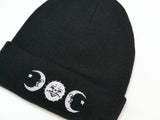 Ouija Sun + Moon Beanie